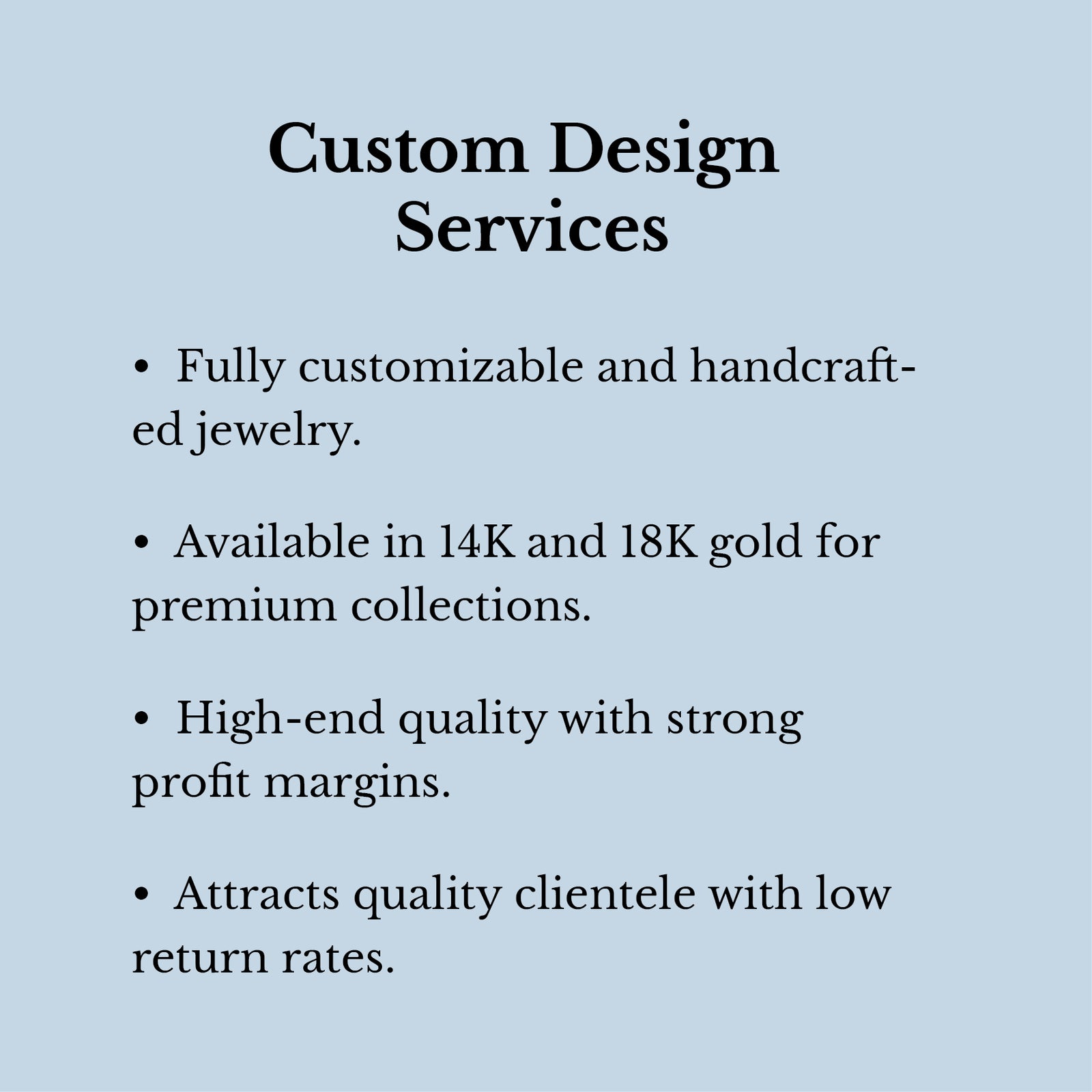 One Dollar Custom Link for Dropshippers, Wholesale Buyers, and Custom Orders