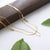 Double layers chain, set of two chains, minimalist necklace