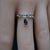 Stacking Blue Sapphire Ring