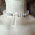 White Round Pearl Necklace, Real Freshwater Pearls, Classic Elegant Strand