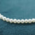 Dainty 18k Solid Gold Multi Pearl Necklace, Bridesmaid Gift, Bridesmaid Necklace Gift, Wedding Gift, Minimal Pearl Necklace, Gift For Her-Vsabel Jewellery