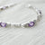 Dainty Amethyst Bracelet