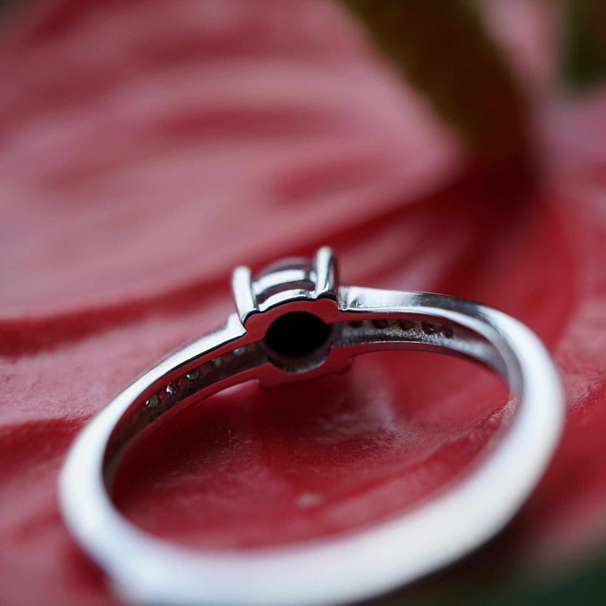 Aurora Australian Opal Ring, Elegant Handmade Jewelry