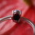 Purple australian triplet opal ring in 925 sterling silver