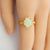Green Australian Opal Ring