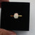 Red Aurora Australian Opal Ring