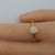 Red Aurora Australian Opal Ring
