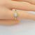 Elegant Australian Crystal Opal Ring