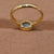 Elegant Australian Crystal Opal Ring