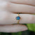 Galaxy australian triplet opal ring