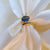 Gold Australian triplet opal ring, simple opal ring, size 7.5