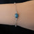 Green Australian Black Opal Bracelet