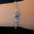 Victorian Style Natural Australian Black Opal Bracelet