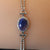 Purple Natural Australian Black Opal Bracelet