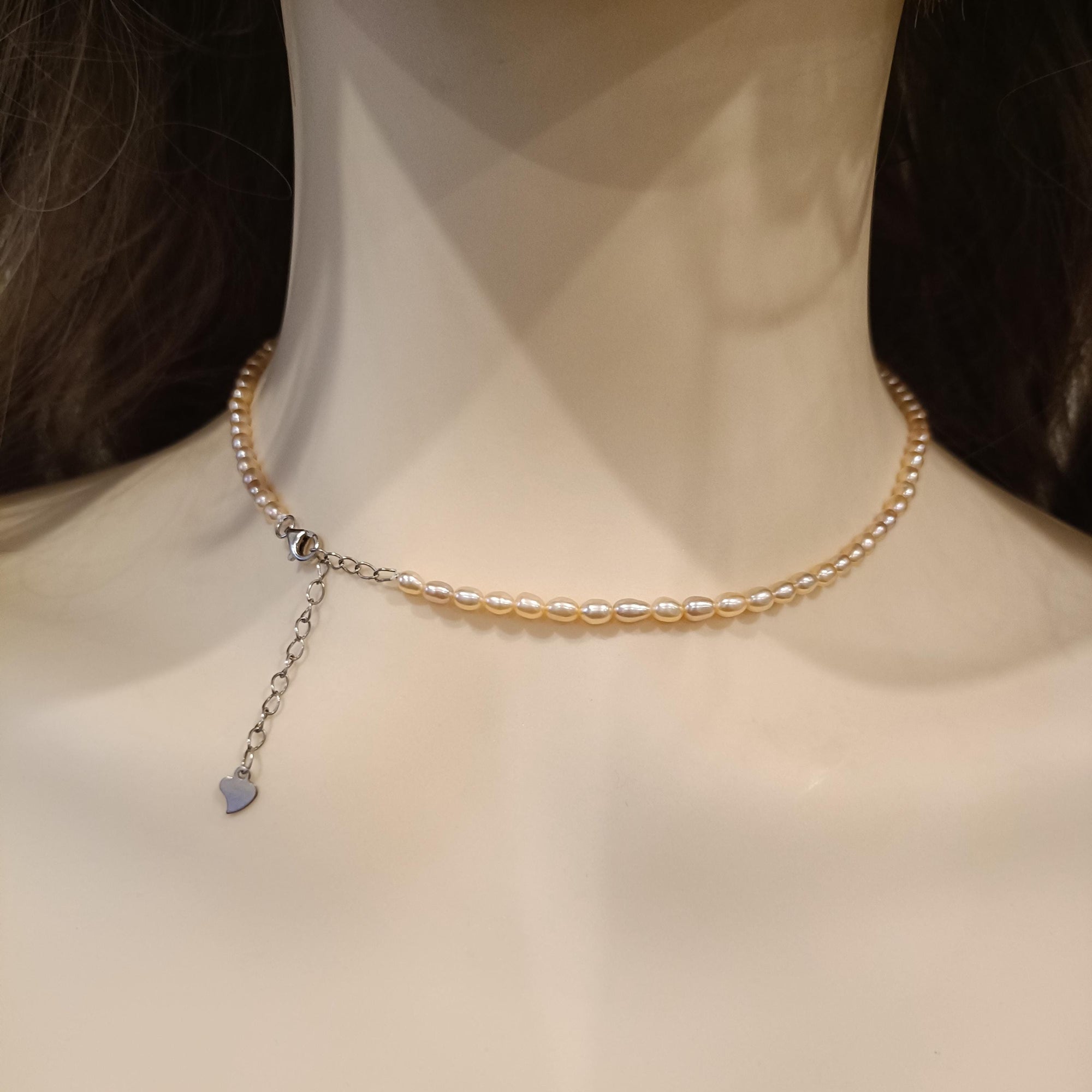 Stunning Pink Freshwater Pearl Necklace, Real Pearl Jewelry