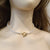Gold Freshwater Pearl Choker Necklace, Dainty Layered Jewelry