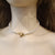 Gold Freshwater Pearl Choker Necklace, Dainty Layered Jewelry