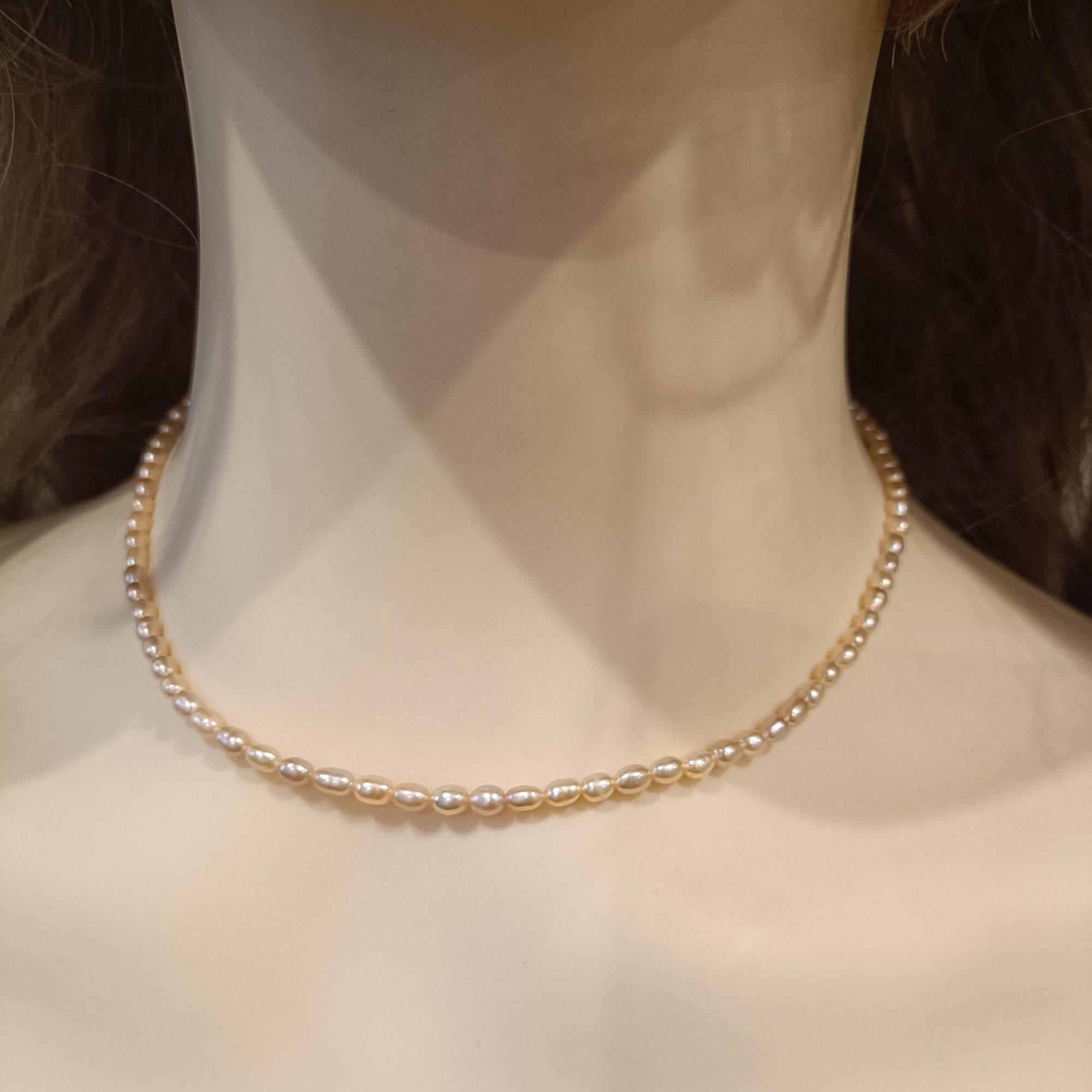 Stunning Pink Freshwater Pearl Necklace, Real Pearl Jewelry