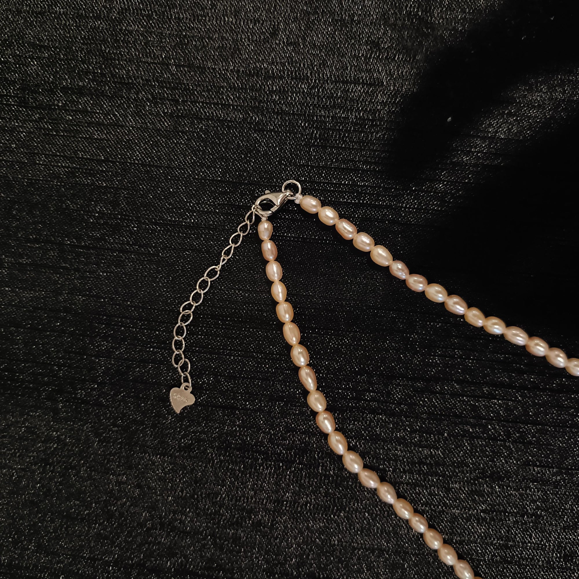 Stunning Pink Freshwater Pearl Necklace, Real Pearl Jewelry