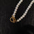 Gold Freshwater Pearl Choker Necklace, Dainty Layered Jewelry