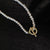 Freshwater Pearl Choker Necklace for Brides, Dainty Layered Strand
