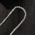Elegant Sterling Silver Freshwater Pearl Necklace, Irregular Pearl