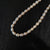 Genuine Pink Freshwater Pearl Necklace, Natural Real Pearl Strand Jewelry