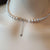 Genuine Freshwater Pearl Necklace in Sterling Silver