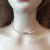 Pearl Choker Necklace, Dainty Freshwater Pearl Necklace