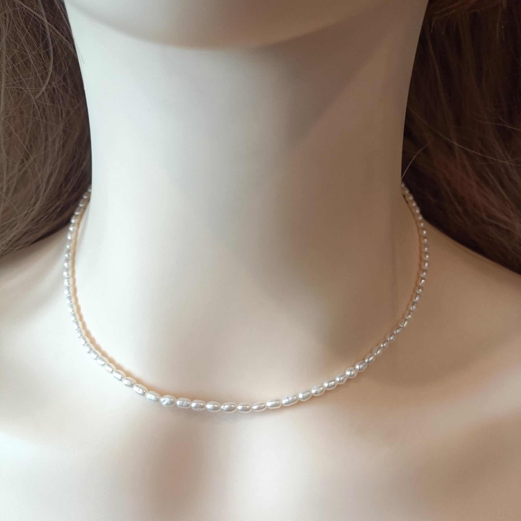 Tiny Freshwater Pearl Necklace