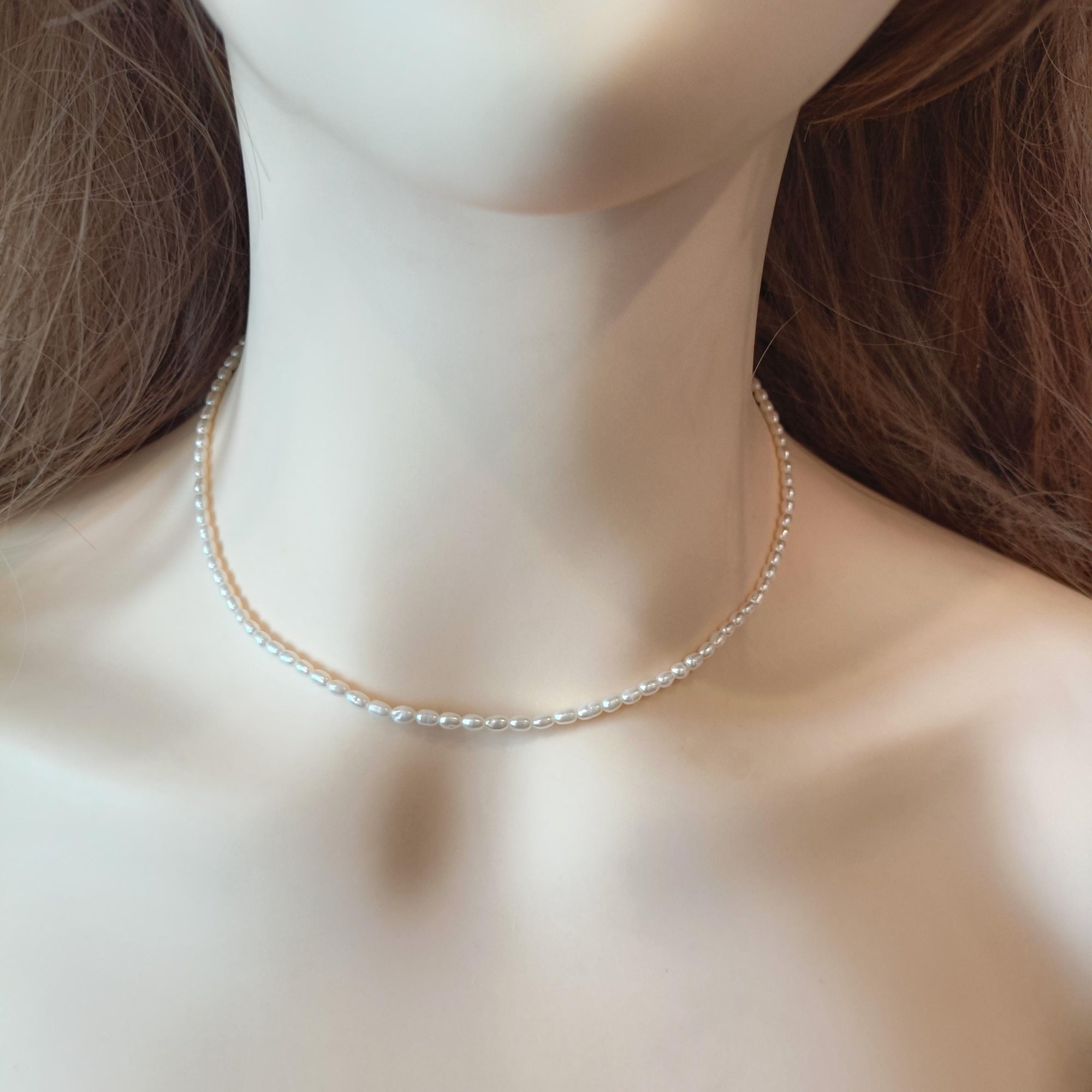 Tiny Freshwater Pearl Necklace