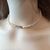 Pearl Choker Necklace, Dainty Freshwater Pearl Necklace