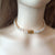 Elegant Two Layer Freshwater Pearl Choker Necklace