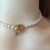 White Freshwater Pearl Choker Necklace