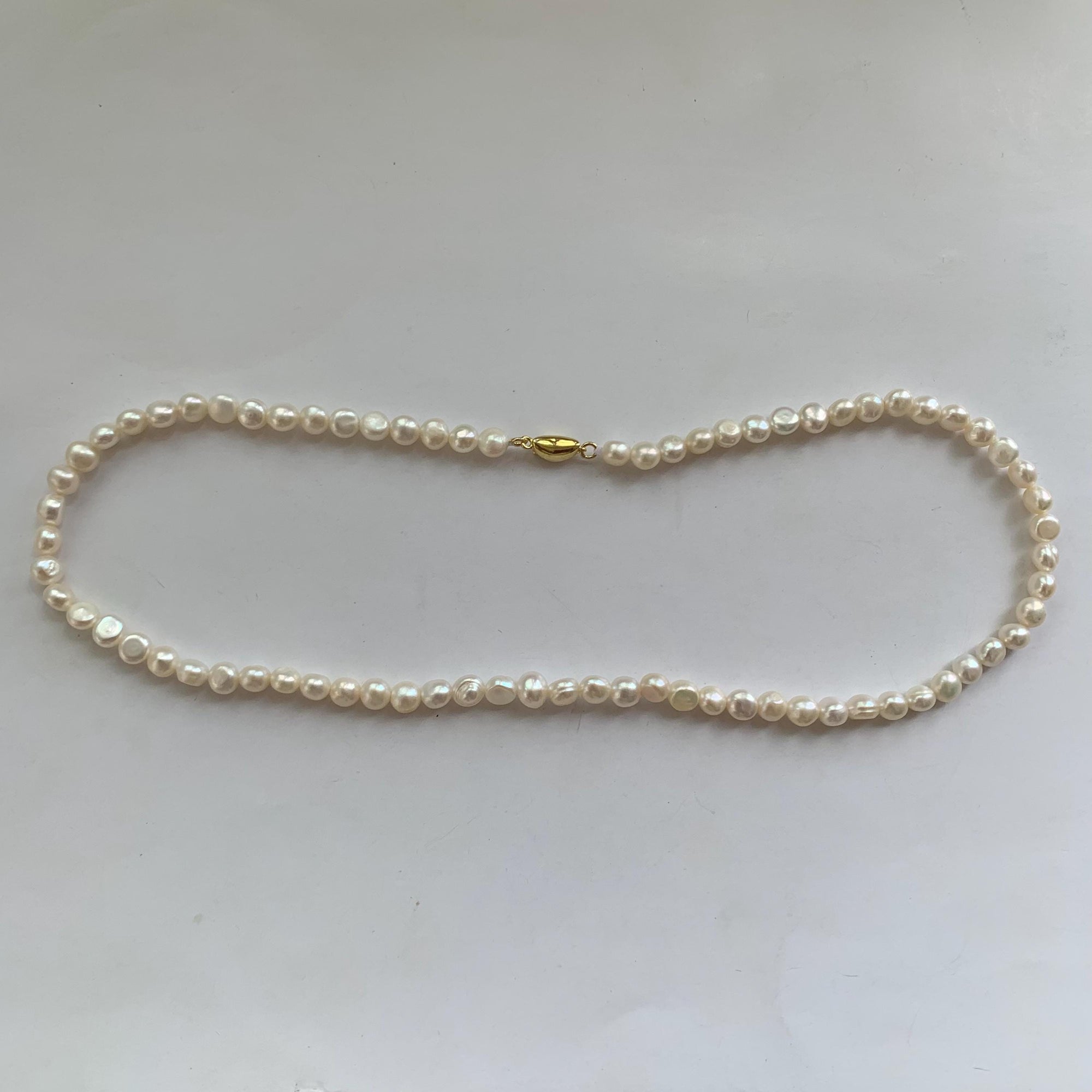 Genuine Freshwater Pearl Choker Necklace