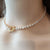 White Freshwater Pearl Choker Necklace