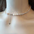 Elegant Freshwater Pearl Necklace in Sterling Silver