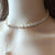 Simple Freshwater Pearl Necklace in Sterling Silver