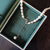Simple Freshwater Pearl Necklace in Sterling Silver