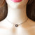 Dainty Flower Silver Cable Chain Necklace for Women