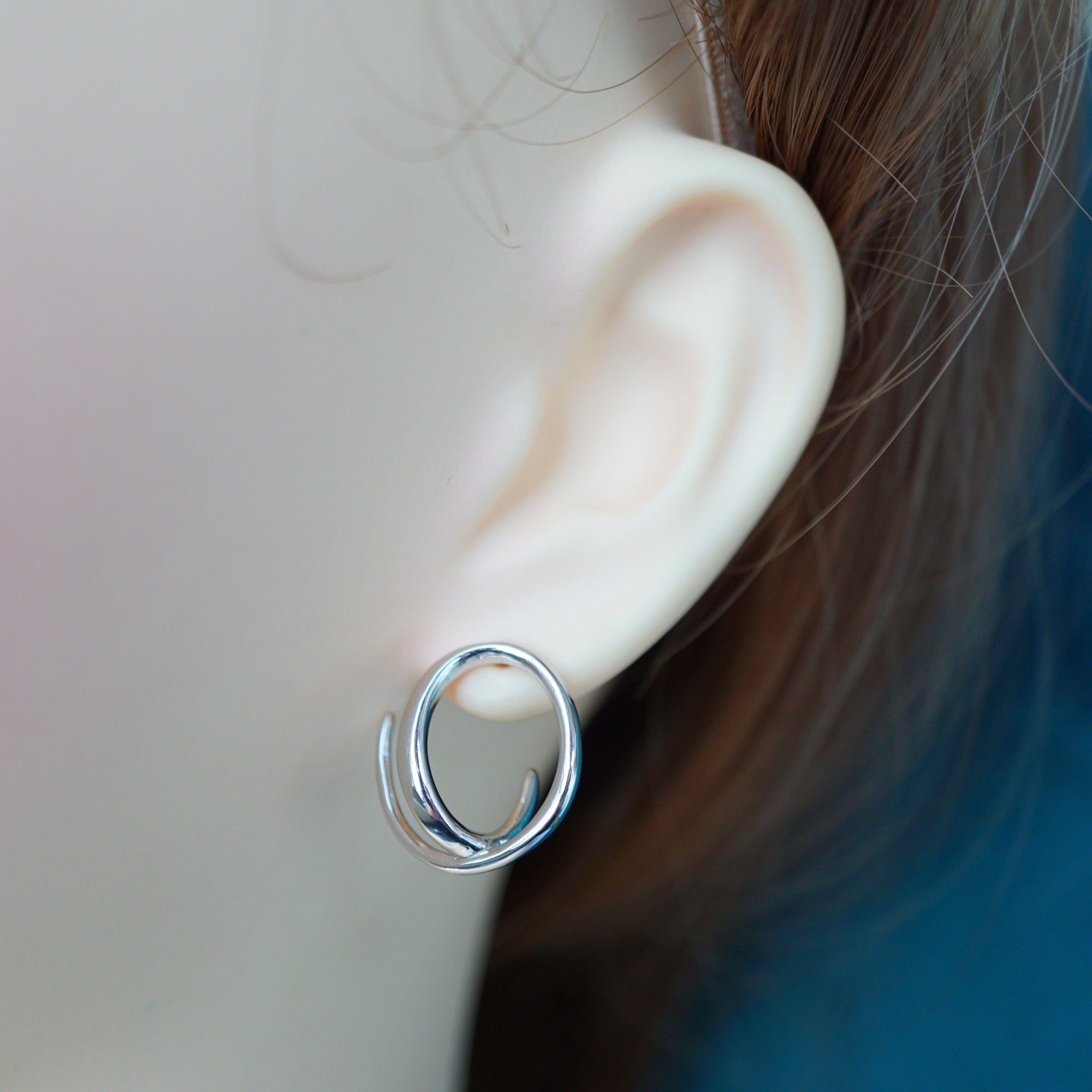 Minimalist Circle Stud Earrings for Everyday Style