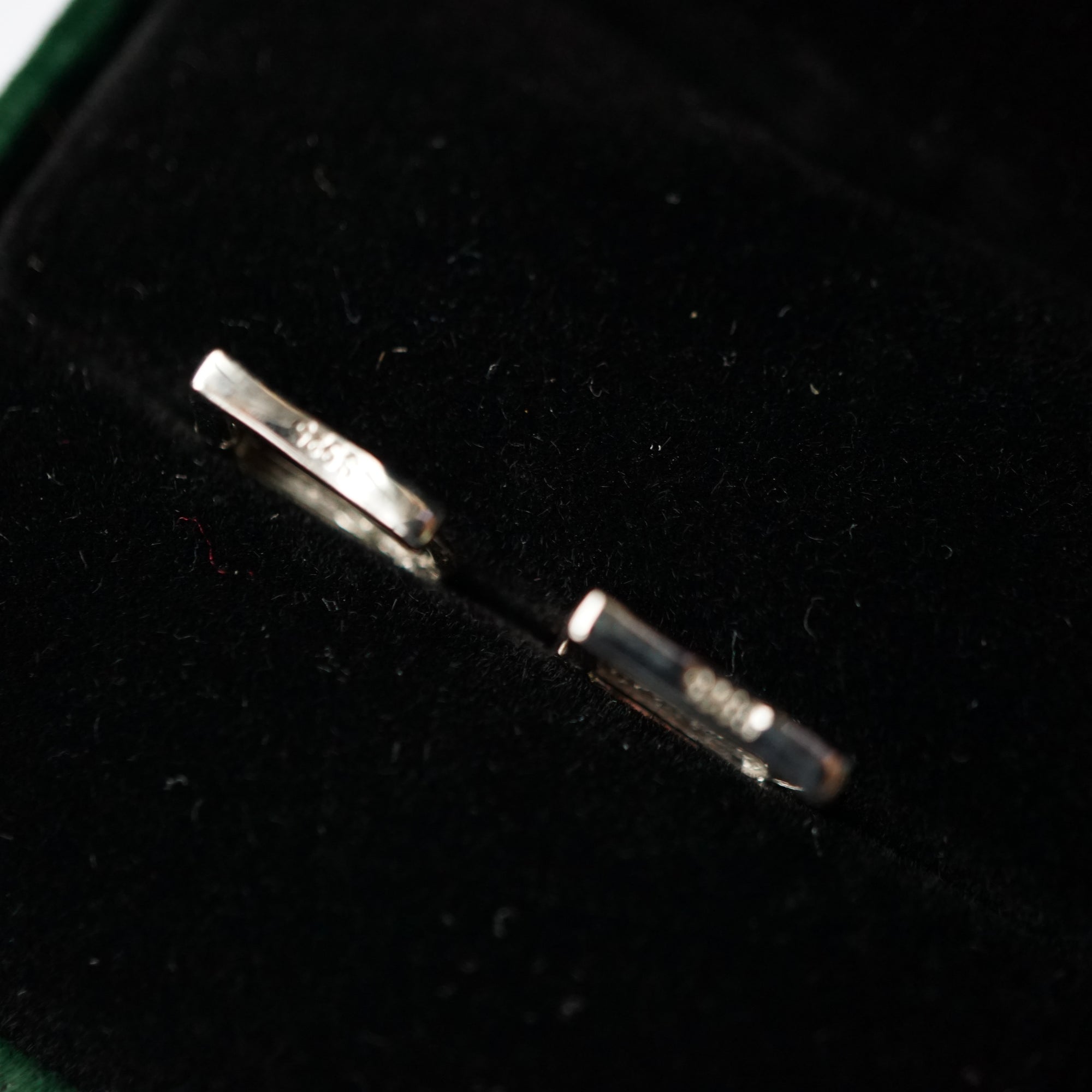 Minimalist Square Hoop Earrings in Sterling Silver