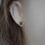 Rainbow Vintage Gold Triplet Opal Stud Earrings - Timeless Elegance
