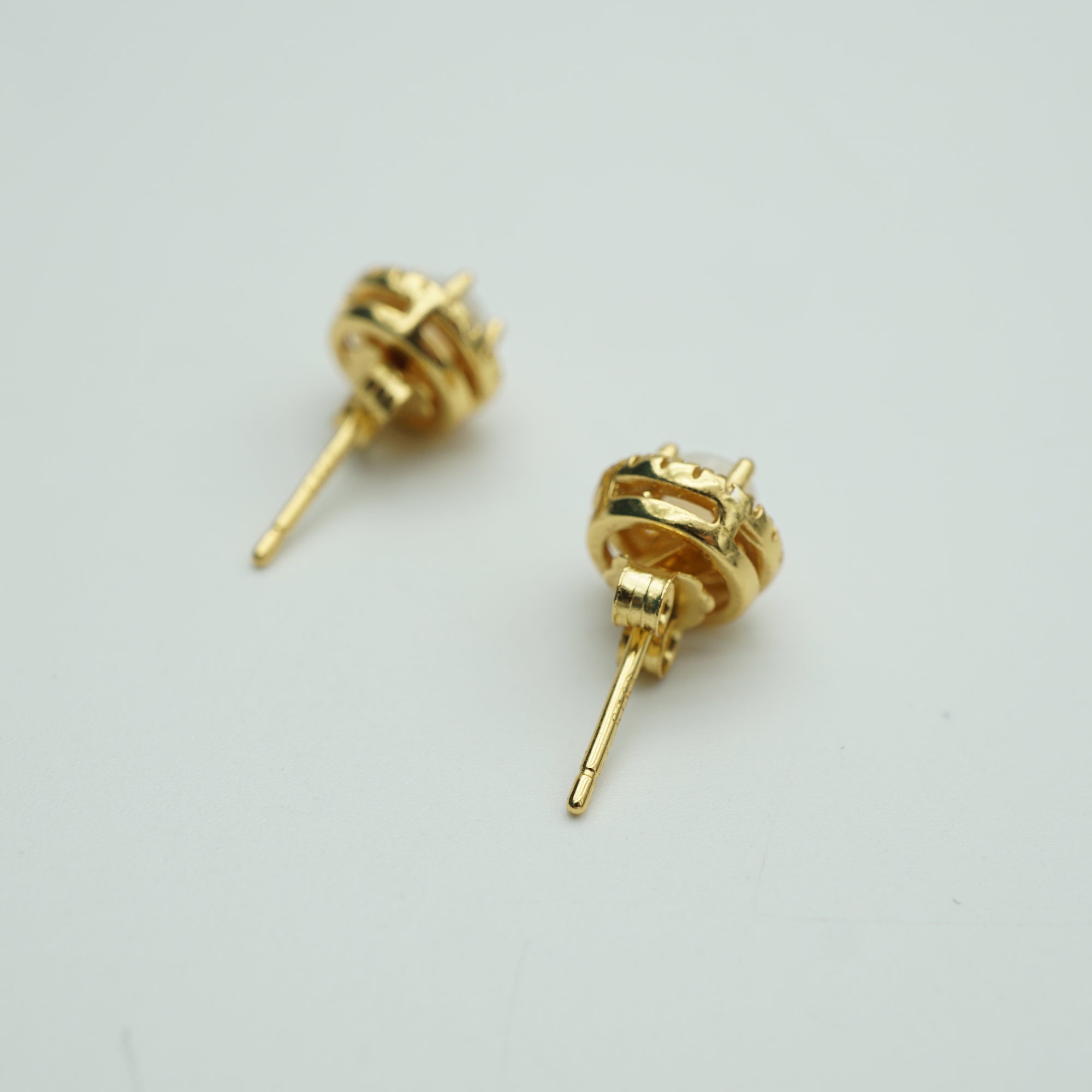 Genuine White Opal Earrings - October Birthstone Beauty