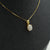 Tiny opal necklace, dainty necklace, jewelry, necklace, gift for her, layer jewelry, october birthday gift, october birthstone-Vsabel Jewellery