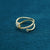 Natural Australian Solid Crystal Opal Ring - Timeless Elegance-Vsabel Jewellery