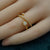 Natural Australian Solid Crystal Opal Ring - Timeless Elegance-Vsabel Jewellery