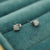 Tiny Silver Solid Round Oval Earrings, Opal minimalist studs, Silver earrings, Dainty Earrings, Small Stud Earrings, Stud Earrings-Vsabel Jewellery