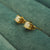 Tiny Solid Round Oval Earrings, Opal minimalist studs, Gold earrings, Dainty Earrings, Small Stud Earrings, Stud Earrings-Vsabel Jewellery