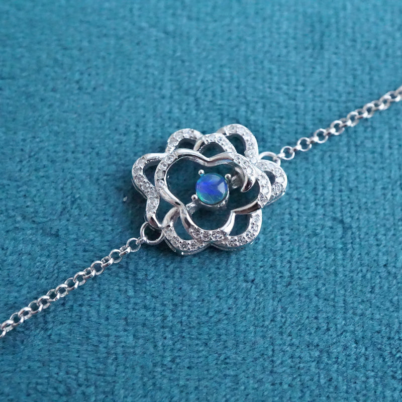 Flower Opal bracelet-Vsabel Jewellery